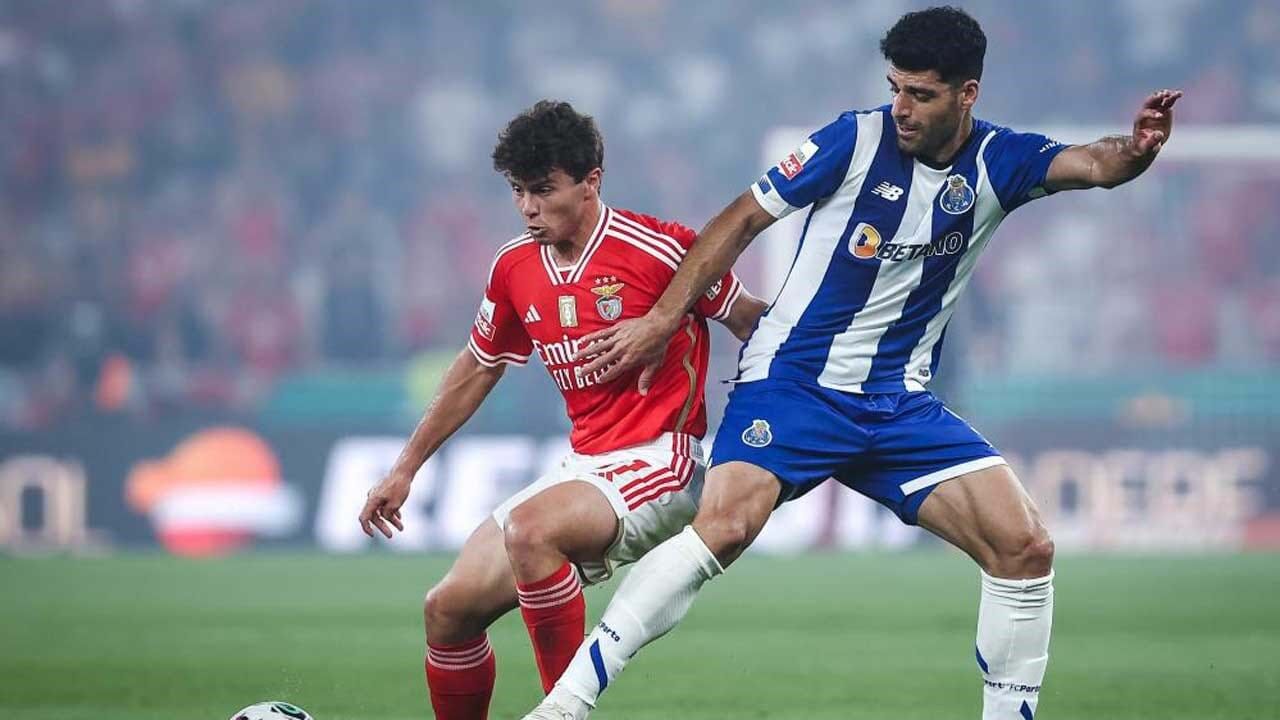 João Neves marca aos 90+4 e deixa Benfica a um ponto do título de campeão