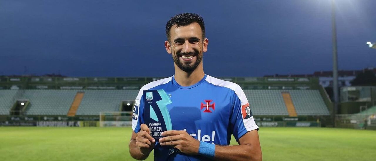 Central marcou o golo da vitória frente ao Tondela