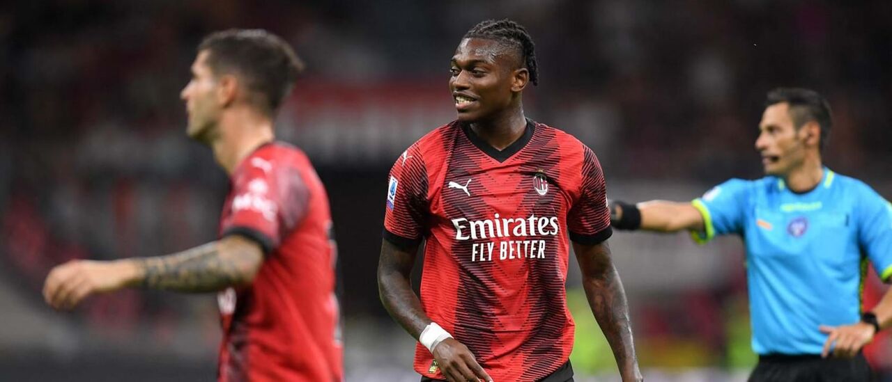 Rafael Leão é a principal figura do Milan 