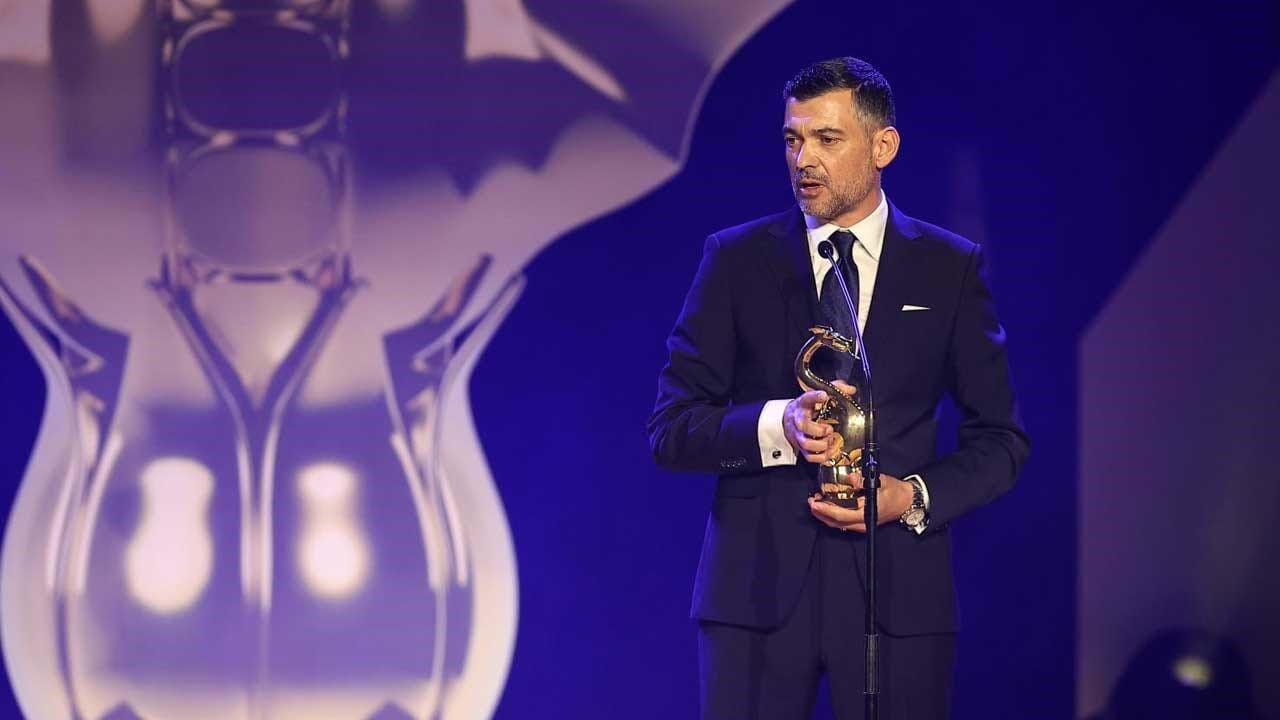Sérgio Conceição foi distinguido na gala Dragões de Ouro do ano passado