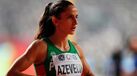 Catia Azevedo em competição 