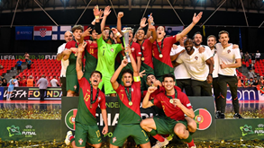 «Conquista inédita e muito merecida»: Fernando Gomes felicita sub-19 pela conquista do Europeu de futsal