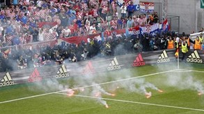 UEFA abre processo disciplinar à Croácia devido a bandeira fascista