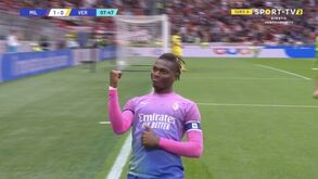 Rafael Leão não perdoa: Português decisivo na vitória do Milan com este golo