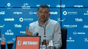 Conceição: «Estamos em primeiro no campeonato e fomos a única equipa portuguesa que ganhou na Champions»