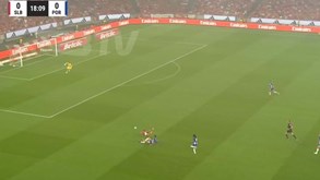 O lance que valeu o vermelho direto a Fábio Cardoso no Benfica-FC Porto: Conceição diz que 