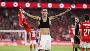 Benfica-FC Porto, 1-0: Di María decide jogo de duas caras