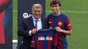 João Félix apresentado no Barcelona: «É um sentimento único, algo que procurava há muito tempo»