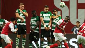 O resumo do Sp. Braga-Sporting: golos, casos e outros lances