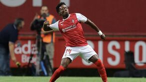 As notas dos jogadores do Sp. Braga frente ao Sporting: Djaló no livre perfeito em forma de míssil