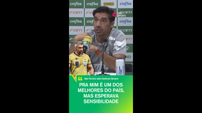Abel Ferreira irrita-se com árbitro e deixa relvado antes do apito final: «Sou livre e crescido»