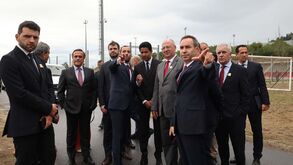 Nasser Al-Khelaïfi presente na inauguração da 2.ª fase da Cidade Desportiva do Sp. Braga