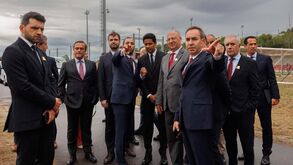 As imagens da inauguração da 2.ª fase da Cidade Desportiva do Sp. Braga