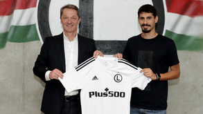 Gil Dias cedido ao Legia Varsóvia até ao final da temporada