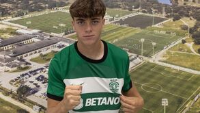 Mauro Couto persegue sonho no Sporting: «Desde a barriga da mãe que queria ser jogador»