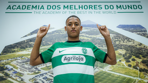 Luís Gustavo voltou da U. Leiria e assina contrato profissional: «Geny é exemplo de persistência»