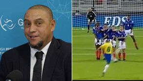 Roberto Carlos revela como marcou um dos livres diretos mais emblemáticos da história