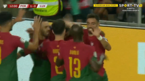 Portugal-Luxemburgo: Trivela de Bruno Fernandes e Gonçalo Inácio estreia-se a marcar