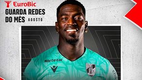 Bruno Varela eleito o melhor guarda-redes de agosto da Liga Betclic