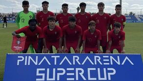 O golaço de Geovany Quenda pelos sub-17: passou por cinco adversários antes de marcar