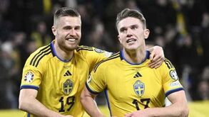 Viktor Gyökeres novamente titular pela seleção da Suécia
