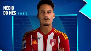 Benny eleito médio do mês de agosto da Liga Sabseg