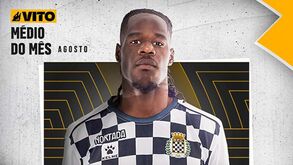 Makouta eleito o médio do mês da Liga