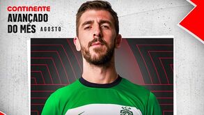 Paulinho eleito o melhor avançado da Liga em agosto