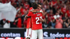 Benfica movido a Rafa e Di María: dupla tem participação direta em 9 dos 13 golos