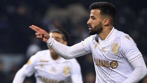 Canto direto de Tiago Silva eleito golo do mês de agosto da Liga Betclic