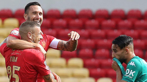 O resumo do Gil Vicente-Estoril: chuva de golos animou tarde em Barcelos