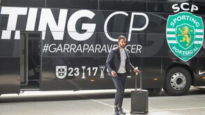Sporting viaja amanhã à tarde