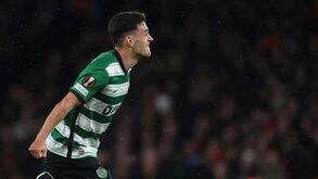 Sporting imortaliza golo do meio-campo de Pote frente ao Arsenal 