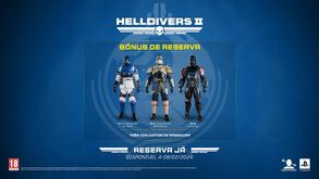 Helldivers 2 já está disponível para reserva