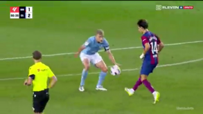 João Félix em destaque com assistência primorosa para Lewandowski