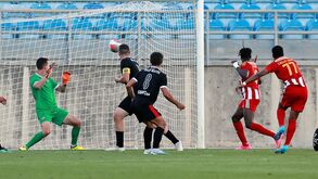 Louletano-AVS SAD, 0-1: nem o vermelho impediu passagem