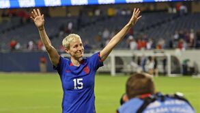Megan Rapinoe despede-se da seleção dos Estados Unidos