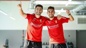 Sp. Braga já trabalha na Cidade Desportiva com muitos sorrisos à mistura