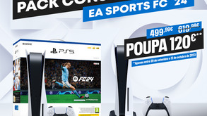 Pack consola PS5 - EA Sports FC 24 já está disponível para reserva