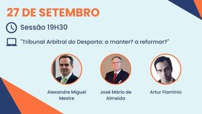 Autónoma Academy promove sessão online para debater futuro do TAD  