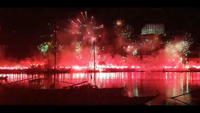 Super Dragões assinalam 130.º aniversário do FC Porto na Invicta com festival de fogo de artifício