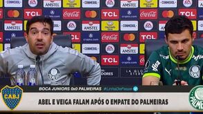 Abel Ferreira desafia jornalista a falar sobre opções do Palmeiras: «Então ajude-me lá...»