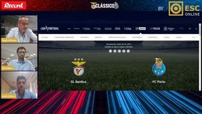 Benfica-FC Porto: acompanhamento em direto, com táticas, casos e golos do clássico