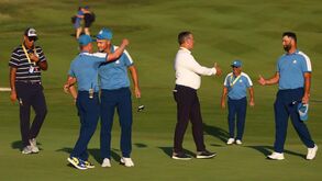 Europa com cinco pontos de vantagem após primeiro dia da Ryder Cup