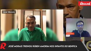 José Morais treinou Rúben Amorim… nos infantis do Benfica: «Era um miúdo carismático, alegre e com sentido de responsabilidade»