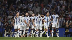 À atenção do Benfica: Real Sociedad vence Athletic Bilbau e sobe para quarto na La Liga