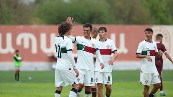 Sub-21 de Portugal goleiam de novo Bielorrússia em jogo de clara