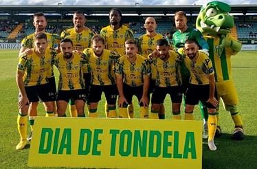 Golo de Roberto ao cair do pano vale empate ao Tondela contra