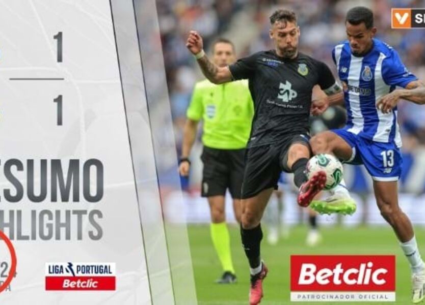 Chaves-FC Porto, 1-3: 'jogo cão' só no fim conheceu o dono - Liga Betclic -  Jornal Record