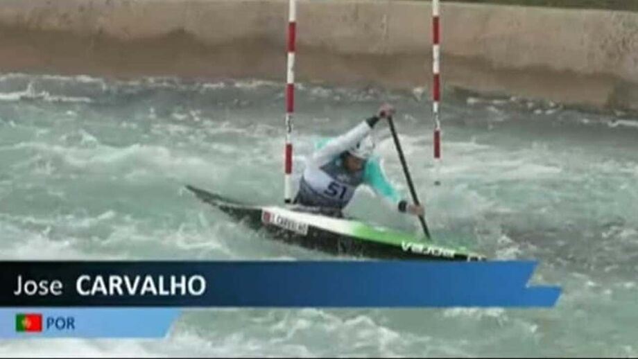 José Carvalho fica sem 'meias' em C1 nos Mundiais de slalom e falha Paris'2024